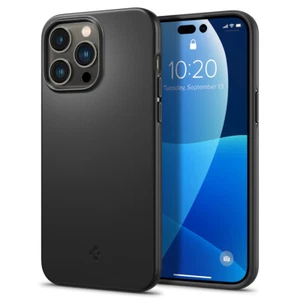 iPhone 14 Pro Max Case / 14 Pro / 14 / 14 Plus| Spigen [Thin Fit] Slim Cover - Picture 1 of 105