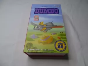 Disney Parks 2022 DUMBO plush in VHS box Limited Release 5/5 Series 1 Brand New - Picture 1 of 5