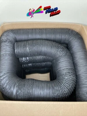 4 Mangueras Flexibles Flexvent D 4" x 25' Manguera Elastómero Termoplástico 0335-0400-0135 Foto 1 de 4