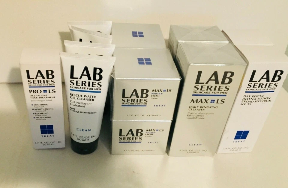Lab Series Skincare for Men Max LS Power V Cream/Cleanser Rescue Pro LS U Pick - Image 1 of 4