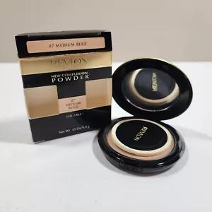 Revlon Complexion Powder Medium Beige 07 New In Box Discontinued - Picture 1 of 6