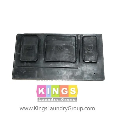 TAPA JABÓN AJUSTE WASCOMAT CAJA JABÓN GEN 4 NÚMERO DE PIEZA 438007901 007901 (NEGRO) Foto 1 de 2