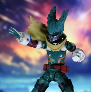 Handmade 1/12 Fully Painted Head for deku my hero Action Figure SHF (No Body) - Picture 1 of 12