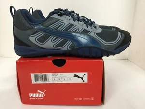 Puma Fells Trail Mens shoe Style# 305026 03 black/blue Never Worn "vintage" - Picture 1 of 11