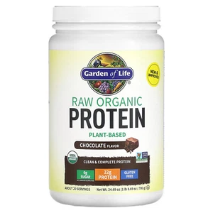 RAW Organic Protein, Chocolate, 1 lb 8.69 oz (700 g) - Picture 1 of 2