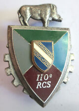 110eme Regt de Commandement et de Soutien - RCS - Insigne métal - 