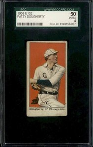 1908 E102 Patsy Dougherty - SGC 50