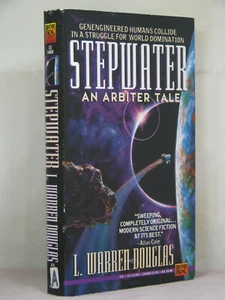 1st, signed by author, Arbiter Tales 1: Stepwater by L Warren Douglas (1995) - Picture 1 of 3