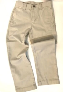 Boys 6 Light Beige Pants Wonder Nation Scotchgard Reinforced Knee Straight Leg - Picture 1 of 4