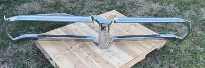 Front Bumper Stainless 69-70 PONTIAC Bonneville 74” - Image 1 of 4