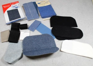 Patches Repair Jean Denim Dritz Sewing Lot Iron On Patch Holes Pants - Picture 1 of 4