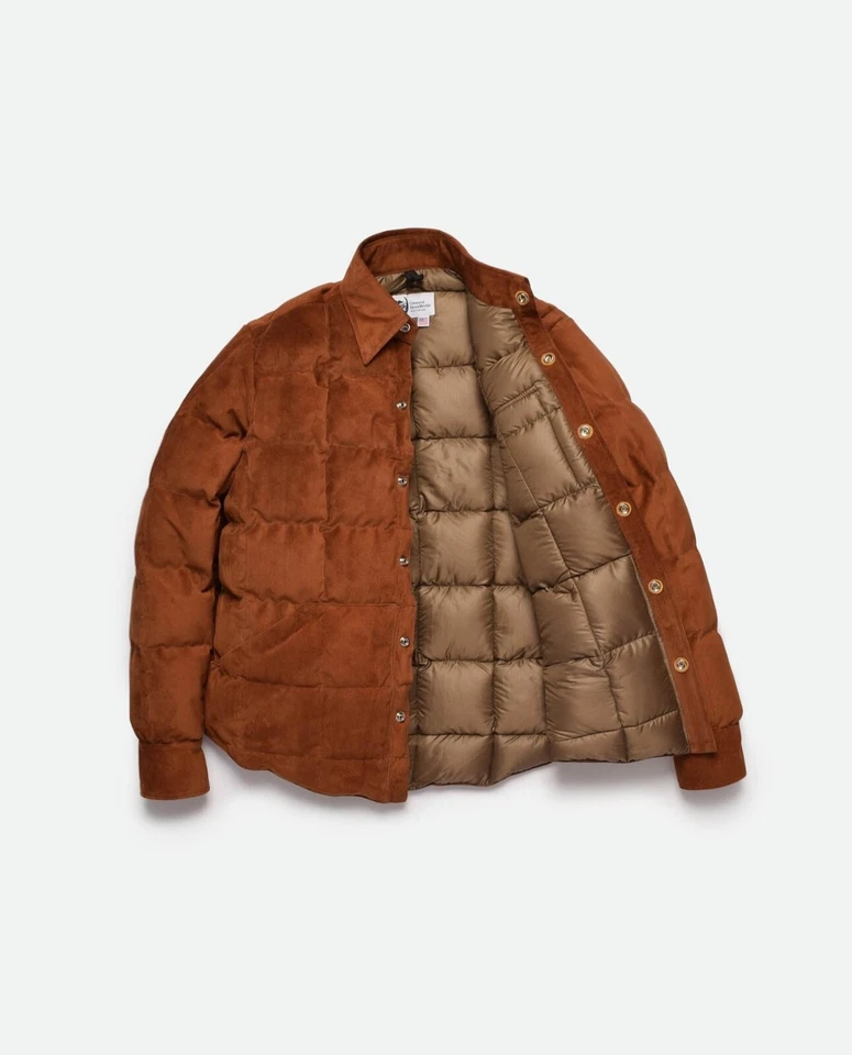 Crescent Down Works Down Shirt Xl Suede... - Image 1 of 4