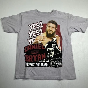 Camiseta Daniel Bryan Youth Medium Respect The Beard WWE Danielson Wrestling  - Imagen 1 de 7