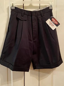 ๐โ๏ธ'BUGLE BOY GIRLS' OFFICIAL SCHOOL WEAR Shorts 18 NWT Navy - Picture 1 of 5