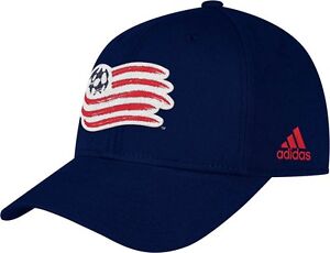 NEW ENGLAND REVOLUTION NAVY ADIDAS ADJUSTABLE HAT NEW & OFFICIALLY LICENSED