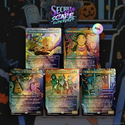 PSL Magic the Gathering Secret Scare Superdrop Trick or Treat Foil Edition MTG - Image 1 of 4
