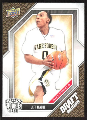 3836F 2009-10 Upper Deck 选秀版 #51 Jeff Teague — 第 1/2 张图片