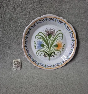 Nevers Blumen Steingut Teller ? marke lilienblüte 24,5 cm - Bild 1 von 24