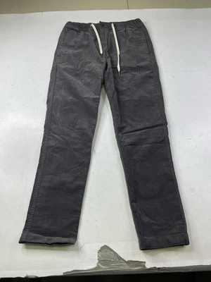 Vuori Optimist 男式中号灰色灯芯绒慢跑抽绳休闲裤 V440 — 第 1/4 张图片