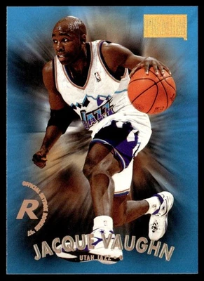 1997-98 SkyBox Premium Jacque Vaughn Rookie Utah Jazz #163 - Image 1 of 2