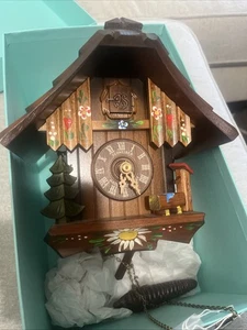 Schneider Regula Cuckoo Clock w/ Pendulum & Weights - Picture 1 of 6