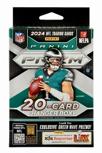 Prizm Football NFL 2024 ¡¡Caja colgante sellada de fábrica (exclusiva Green Wave)!! ELAZ - Imagen 1 de 1
