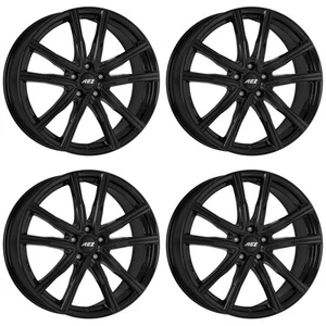 4 AEZ Montreal black Felgen 7.0Jx19 5x112 für Audi Q3 - Imagen 1 de 8