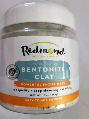 MÁSCARA FACIAL REDMOND BENTONITE CLAY 10 oz - Imagem 1 de 4