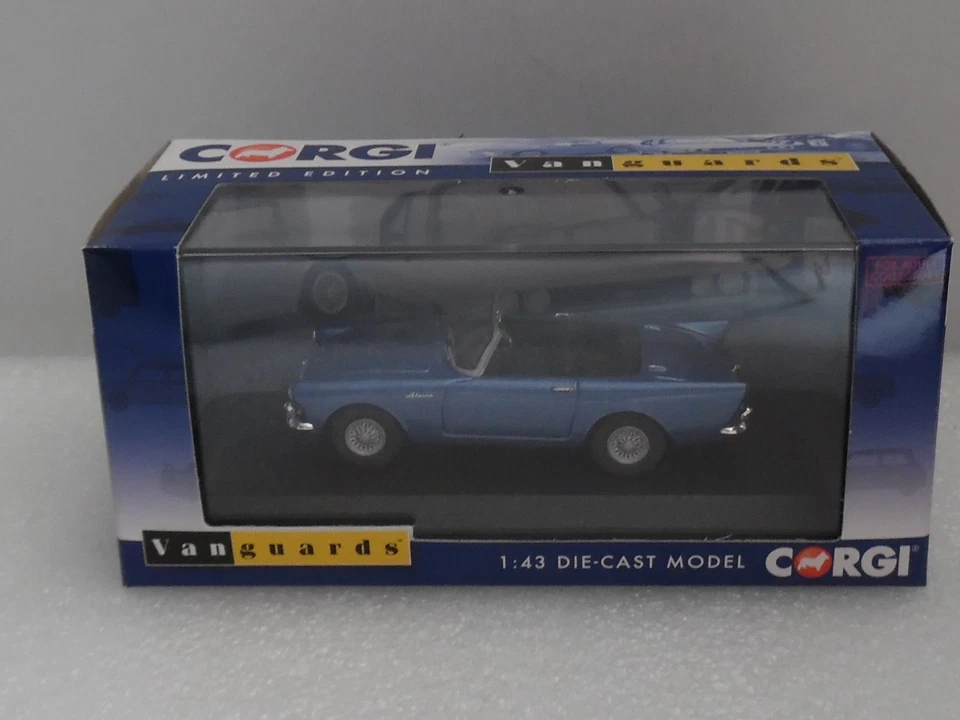 Vanguards /Corgi.  VA07007 SUNBEAM  APLINE SERIES 2 IN QUARTZ BLUE METALLIC - Image 1 of 4