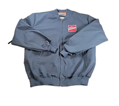 Chaqueta Bomber Camionero De Colección Coca-Cola Entrega XL ACOLCHADA INTERIOR Foto 1 de 4