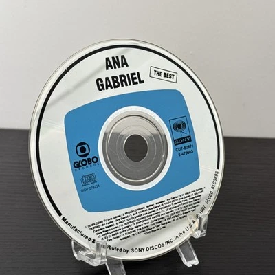 Ana Gabriel;  The Best; 20 Tracks Music CD Tested Disc Only No Cover Art Work - Image 1 of 4