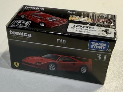 TOMICA PREMIUM #31 FERRARI F40 - SELLADO Foto 1 de 3