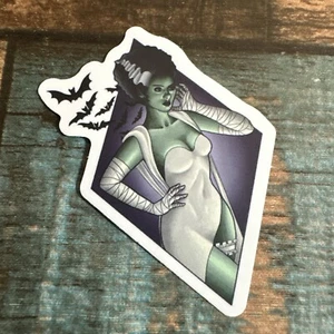Bride of Frankenstein Sticker - Picture 1 of 3