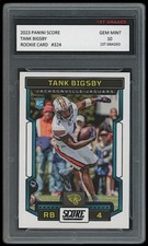 TANK BIGSBY 2023 PANINI SCORE 1ST GRADED 10 NFL ROOKIE CARD RC JAGUARS