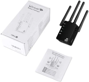 Aigital WiFi Repeater Modem Black - Zdjęcie 1 z 1