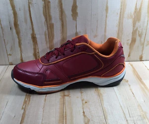 Vionic Zen Zapatillas de Cuero Rojo Naranja 1st Ray Zapato para Caminar Mujer Talla 6 277 - Imagen 1 de 9