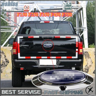 1x For Ford F150 F250 F350 F450 F550 2004-2016 Chrome Emblem Logo Backup Camera - Image 1 of 4