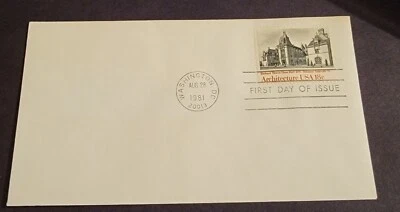 FIRST DAY COVER- #1929 - ARCHITECTURE - Biltmore House by Richard Morris Hunt - Image 1 of 2