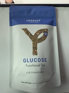 HERBALY Glucose Functional Tea  Organic Blood Sugar Wellness  - Picture 1 of 9