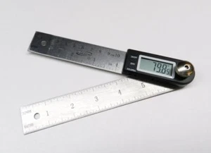 iGAGING Digital Protractor with 7" and 4" Stainless Steel Blade (35-407) - Picture 1 of 2