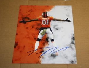 DENVER BRONCOS Tim Patrick #81 WR FIRMADO Autografiado 8X10 FOTO POSE PERSONALIZADA 2 - Imagen 1 de 1