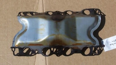 84 - 87 FORD F250 F350 7.5L ENGINE ALUMINUM INTAKE MANIFOLD GASKET PLATE OEM - Изображение 1 из 3