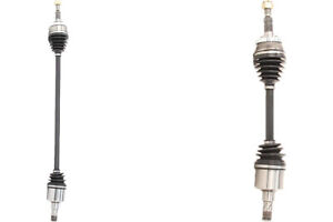 Front PAIR TrakMotive CV Axle Shaft for 2001-2003 Saturn LW300 (36186)