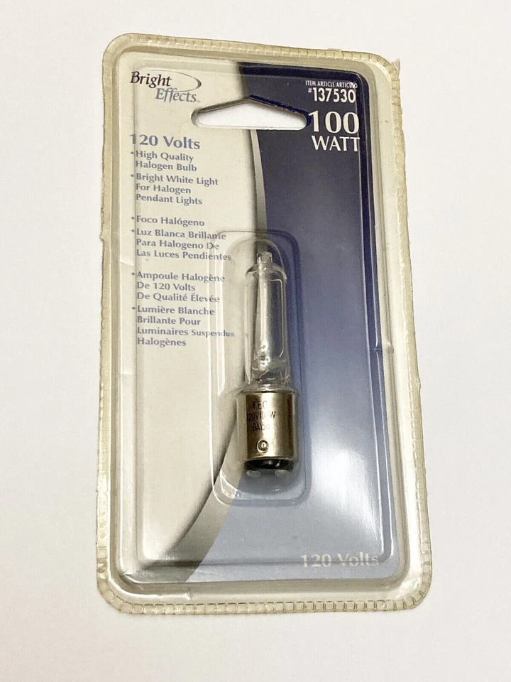 Bright DC Bayonet Clear Light BULB 100 Watt 100W 120V BA15d Double Contact - Image 1 of 2