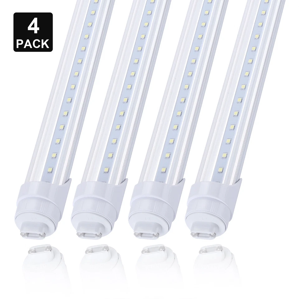 R17D 8FT T8 T10 T12 LED Tube Light 45W Replacement for F96T12/CW/HO 100W Tubes - Image 1 of 4
