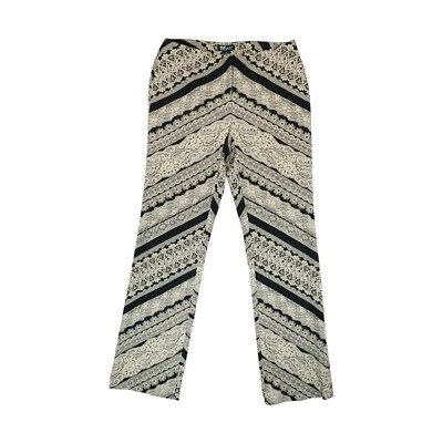 INC International Concepts Pants Womens Size 4 Stretch Floral Print - Image 1 of 4