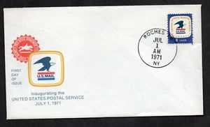 US #1396, EFO official USPS 7-1-71 FDC, Rochester, NY. - Picture 1 of 1