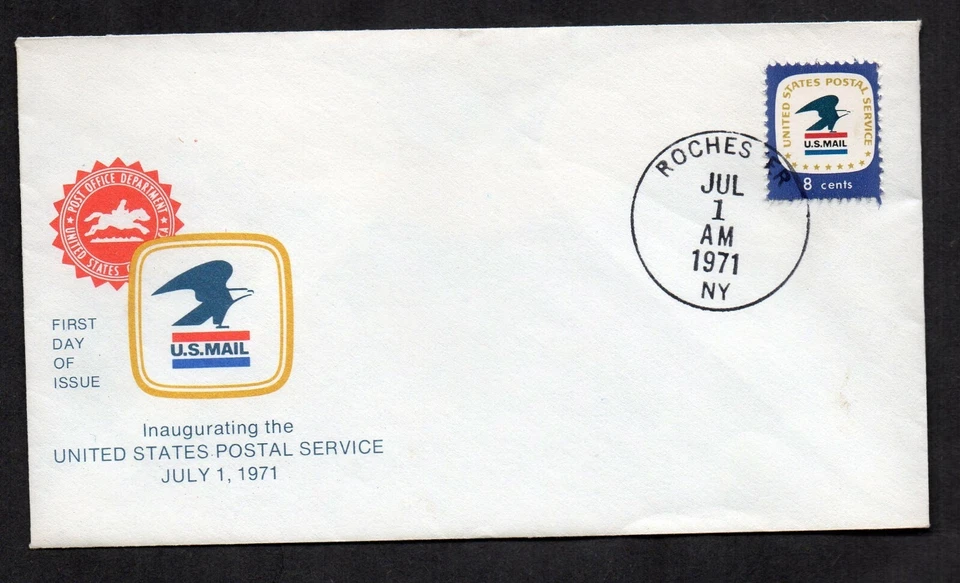 US #1396, EFO official USPS 7-1-71 FDC, Rochester, NY. - Image 1 of 1