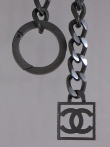 Original Chanel Kettengürtel CC 1m Metall Perlen Gürtel Silber - Bild 1 von 22