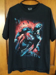 Superman T Shirt - gut getragen - beschädigt - Gr. XL - Bild 1 von 9